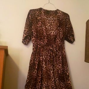 Wild Fable Leopard Print Robe Cover Up